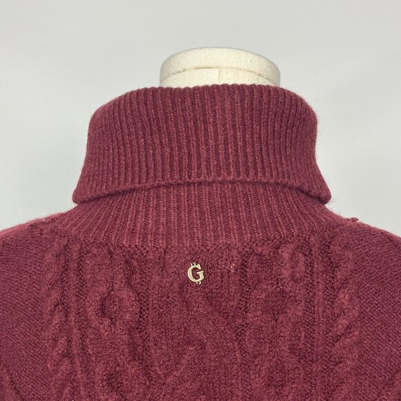 ✨ GUESS Red Turtleneck Winter Sweater - Size L - New w/ Tag! ✨ - Picture 4 of 5